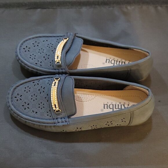 BRAND NEW AMBU COMFORT SLIP-ON WOMEN"S FLAT - Picture 8 of 13